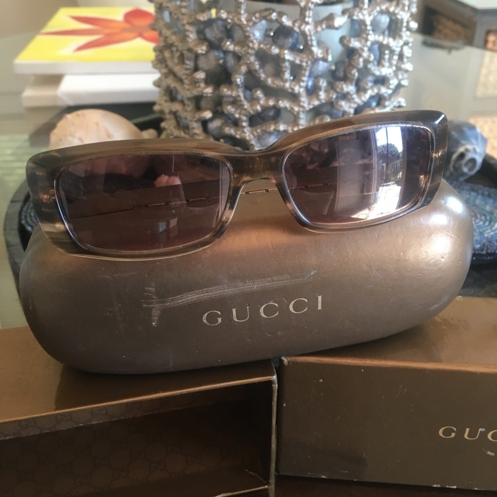 Gucci sunglasses with case